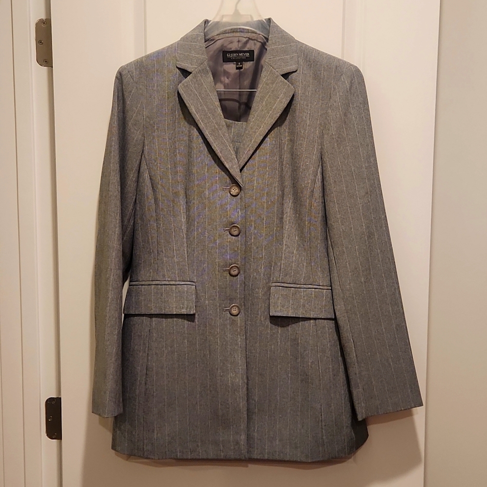 John Meyer 2 piece skirt suit